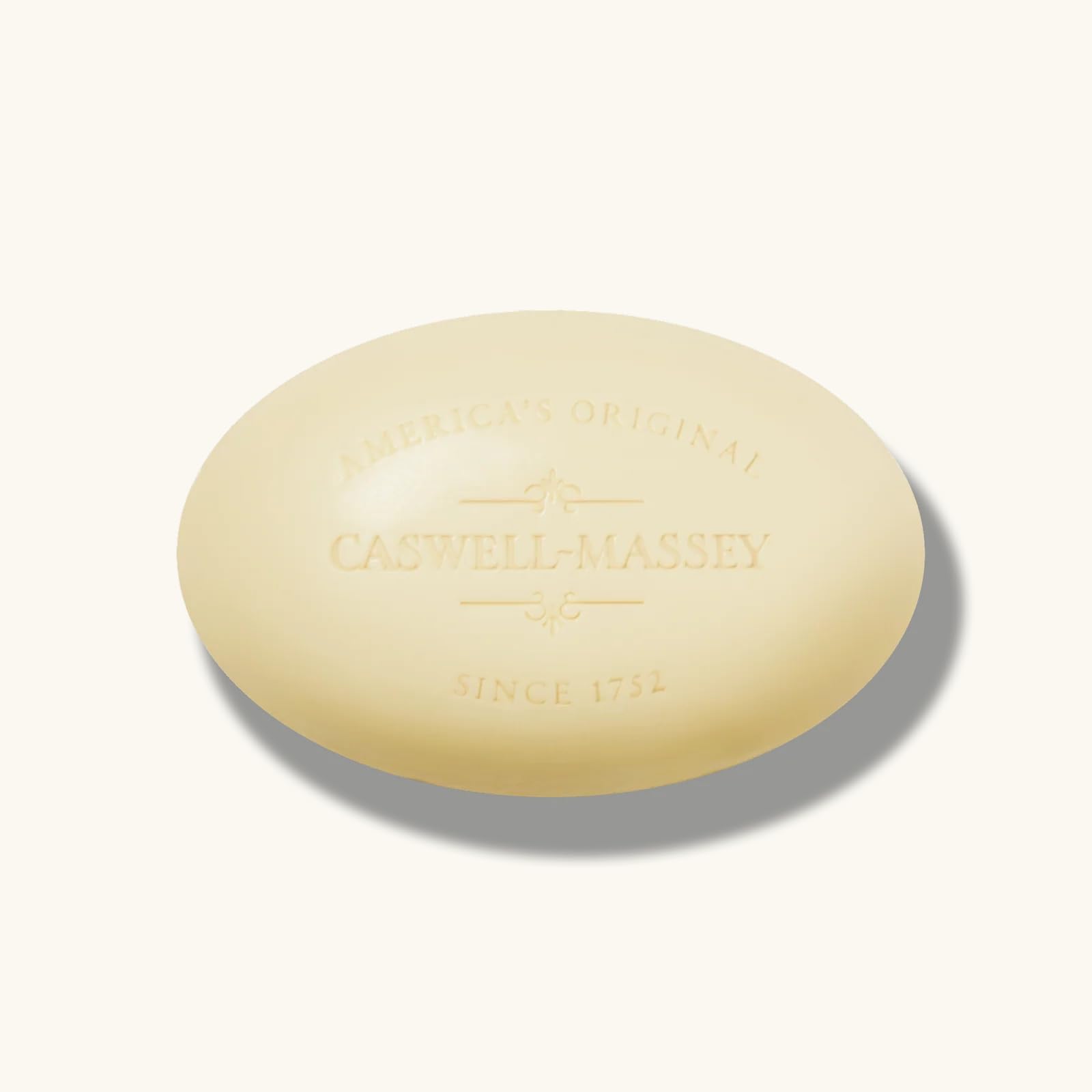 Caswell-Massey Number Six Bar Soap for Men – Moisturizing, Plant-Based, USA Made