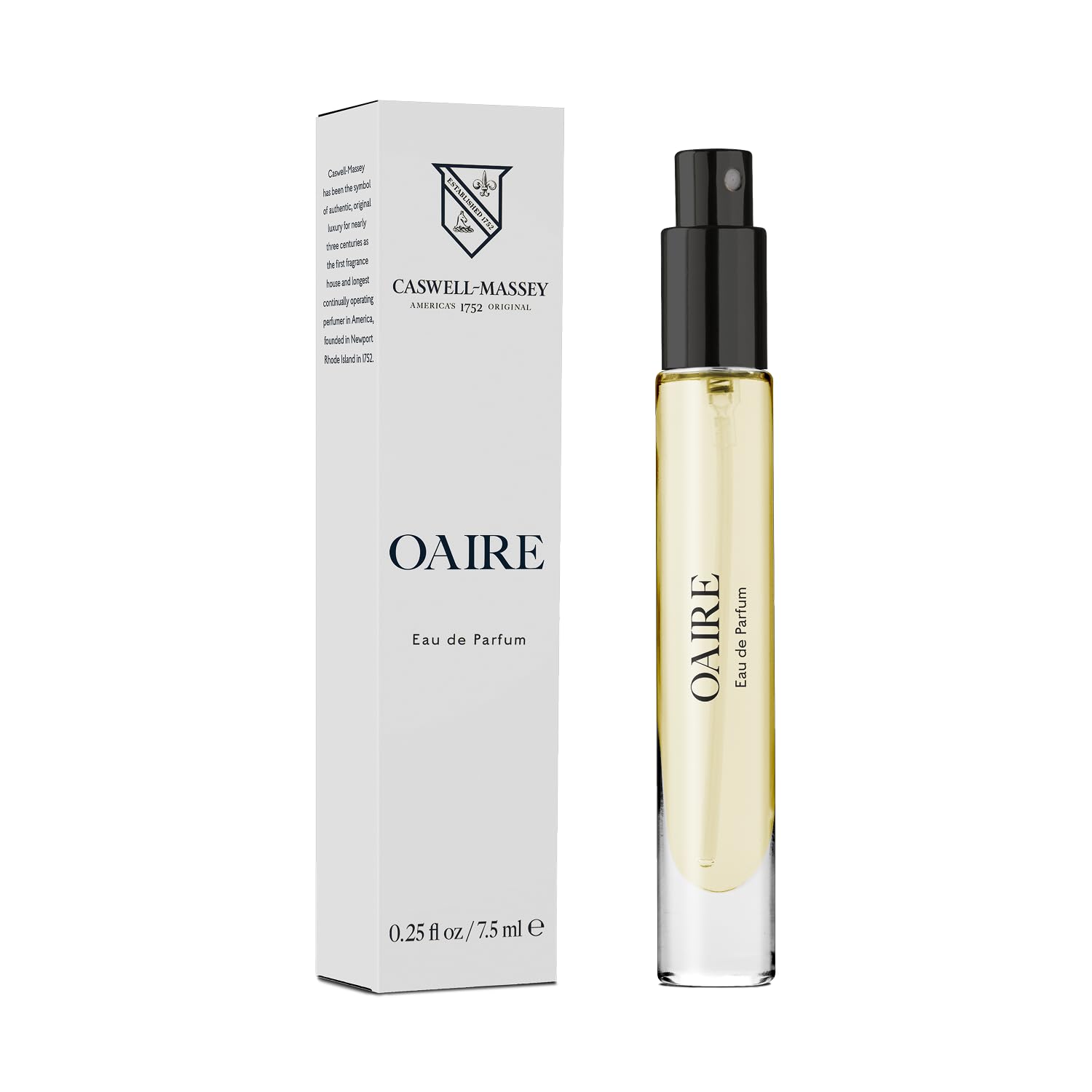 Caswell-Massey OAIRE Eau de Parfum Discovery – Fresh Citrus, Sage & Cedarwood | 0.25 oz