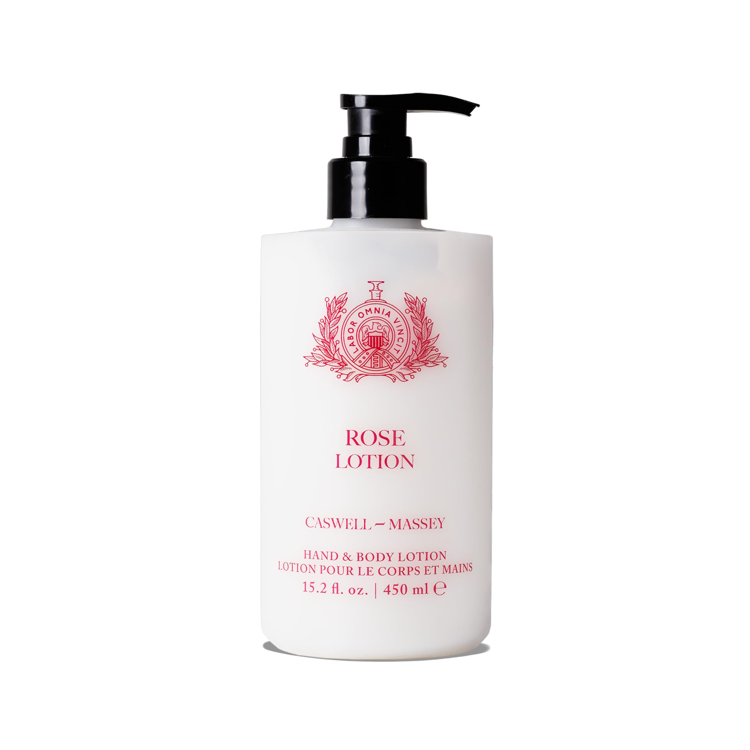 Caswell-Massey Rose Hand and Body Lotion – Fast-Absorbing Daily Moisturizer with Almond Oil, Shea Butter & Vitamin E | 15.2 oz
