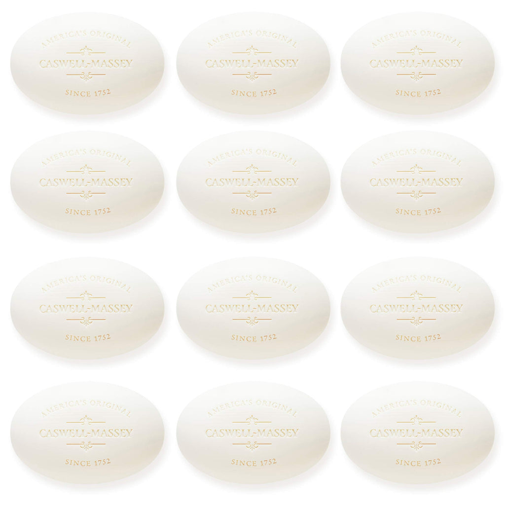 Caswell-Massey Almond Natural Bar Soap Gift Set | Triple-Milled Moisturizing Soap, Plant-Based, USA Made
