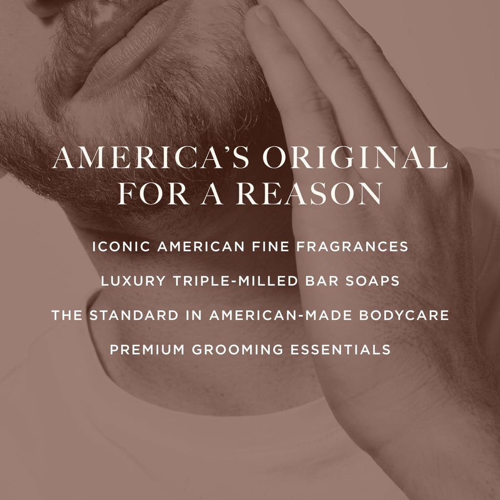 Caswell-Massey Woodgrain Sandalwood Gold Cap Cologne – Rich Santalum Album Scent for Men, 3 fl oz