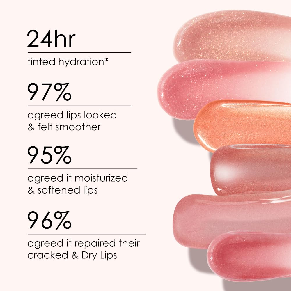 Catkin Tinted Lip Balm Glitter – Ultra Hydrating Lip Moisturizer with Vitamin E