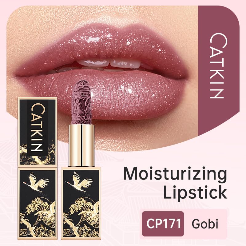 Catkin Lipstick Gift Set for Women — 3-Piece Matte, Hydrating Lip Colors