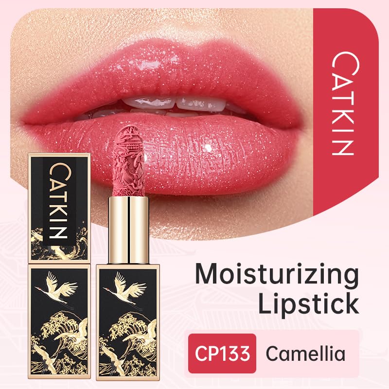 Catkin Lipstick Gift Set for Women — 3-Piece Matte, Hydrating Lip Colors