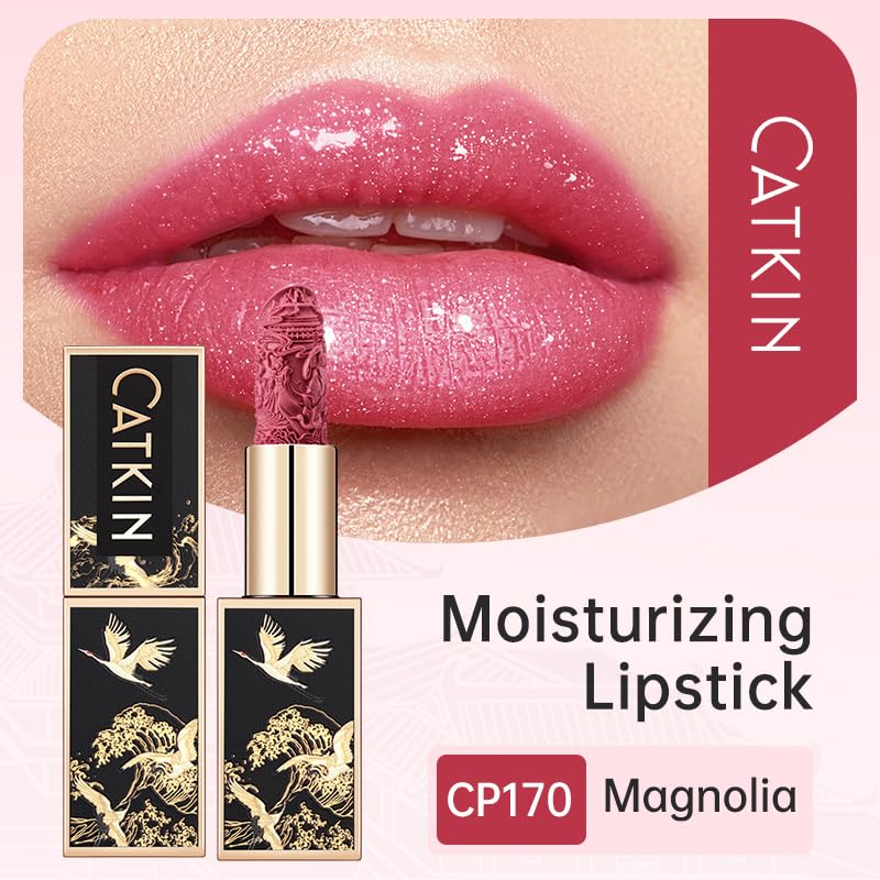 Catkin Lipstick Gift Set for Women — 3-Piece Matte, Hydrating Lip Colors