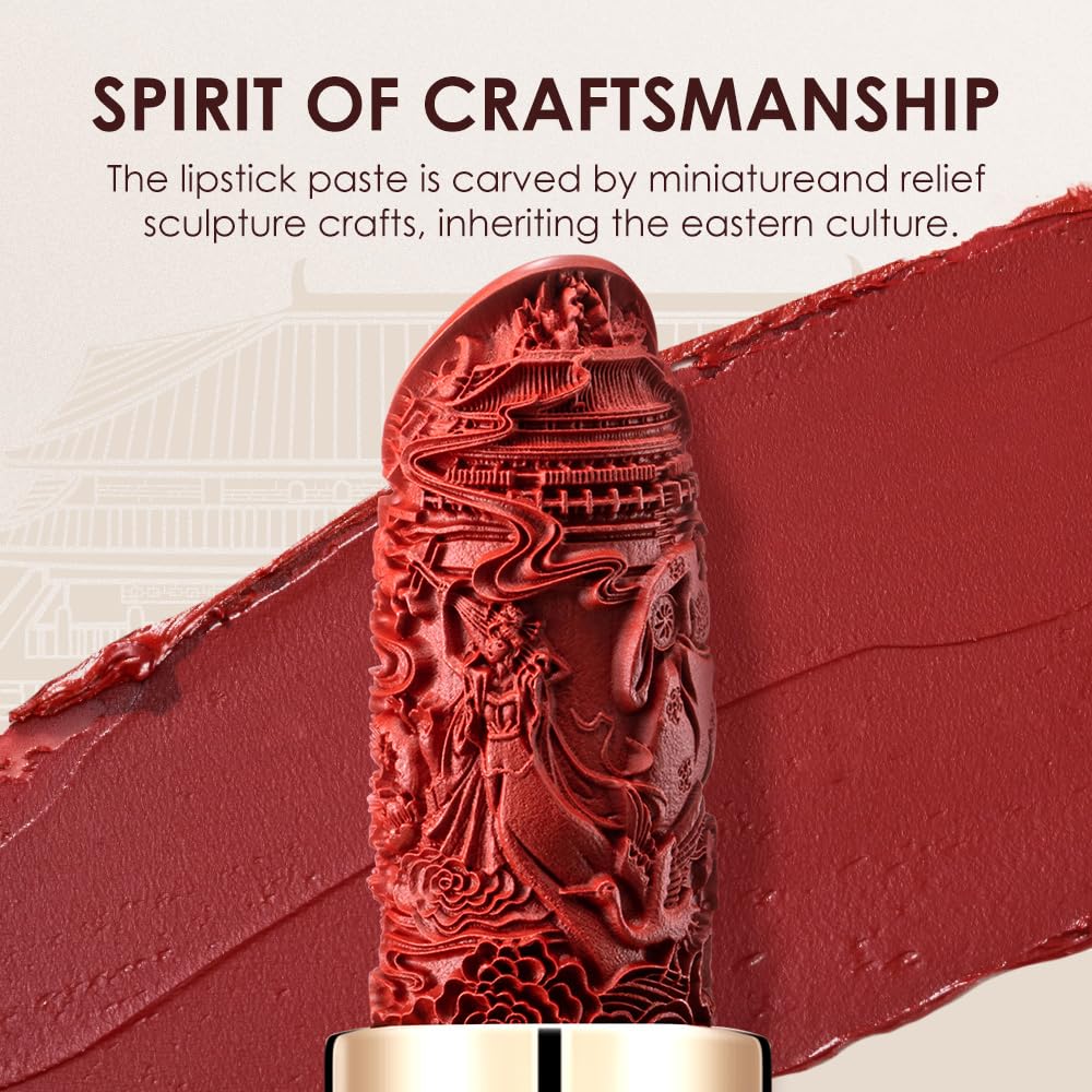 Catkin Moist Lipstick – Hydrating High-Impact Color with Vitamin E & Avocado Oil, 2pcs (05)