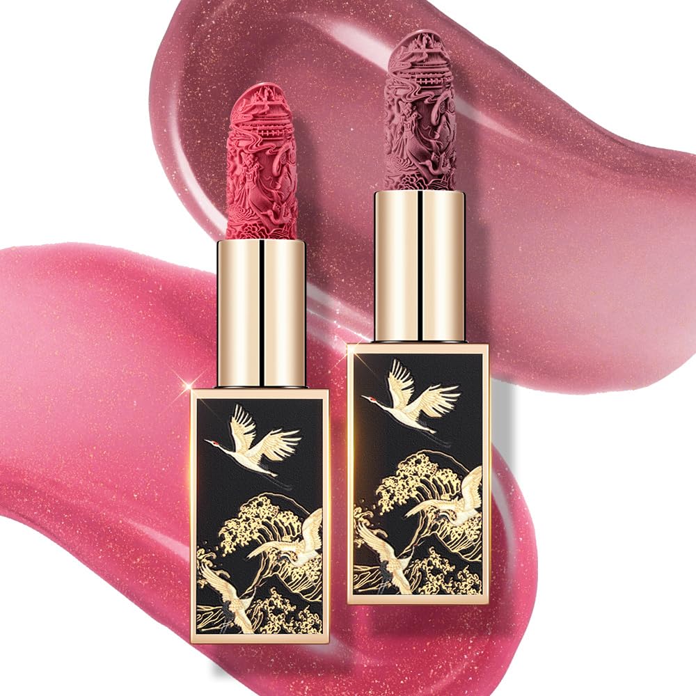 Catkin Moist Lipstick – Hydrating, High-Impact Color with Vitamin E & Avocado Oil (2pcs) 07