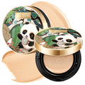 CATKIN Panda Land Full Coverage Cushion Foundation | Hydrating Poreless Finish for Sensitive Skin (W11 Light)