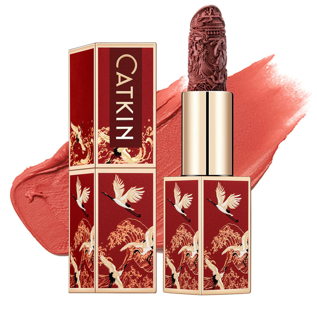 Catkin Rouge Matte Lipstick – Nude, Waterproof & Long-Lasting (CO137)