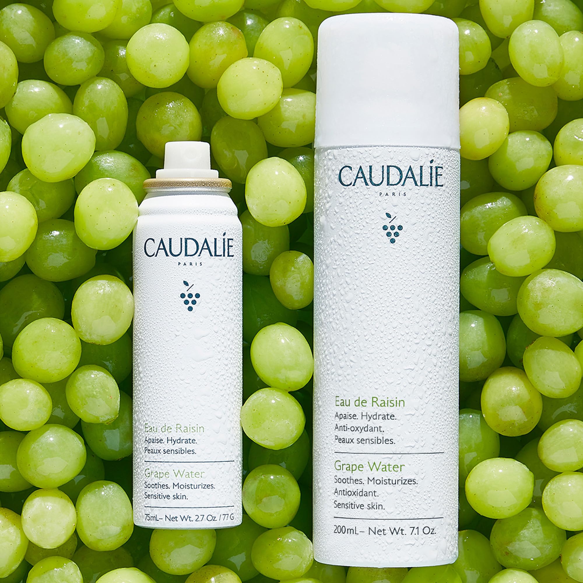 Caudalie Grape Water Moisturizing Mist – 200 mL | Instant Hydration