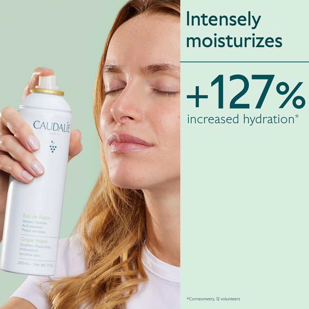 Caudalie Grape Water Moisturizing Mist – 200 mL | Instant Hydration