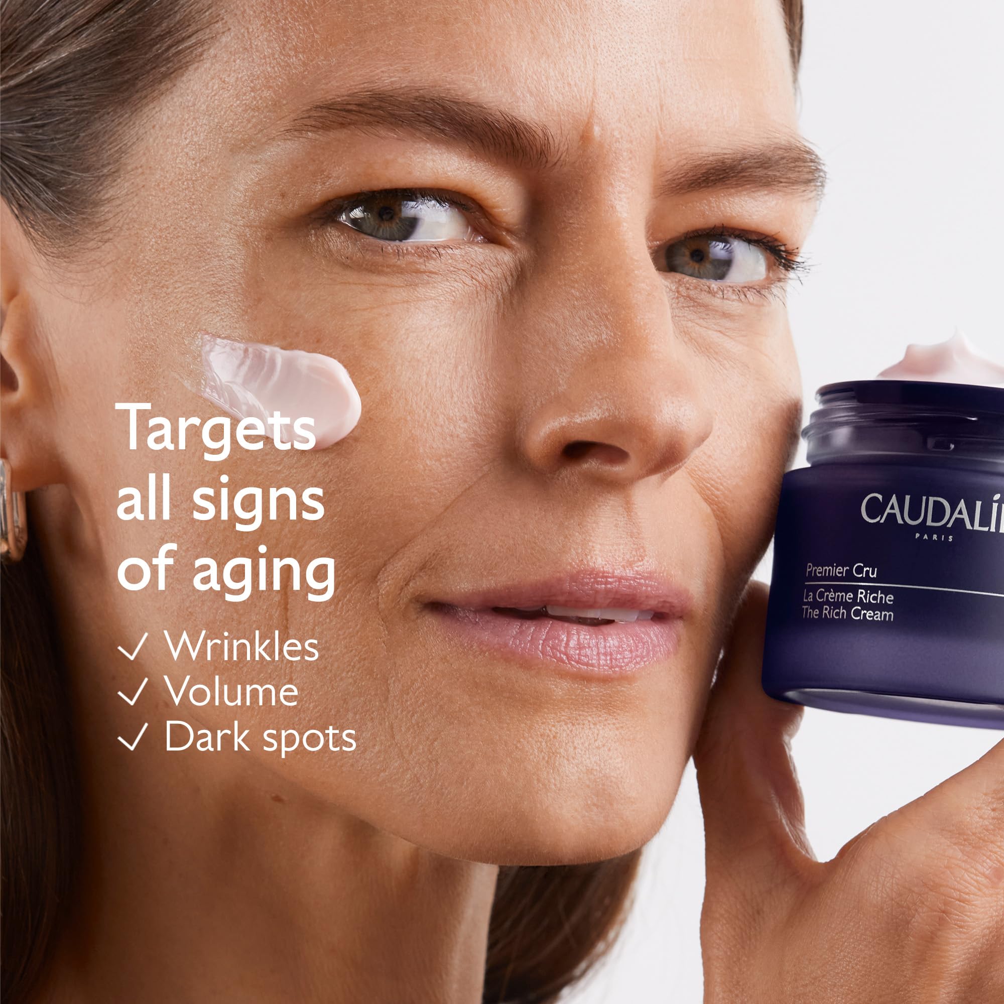 Caudalie Premier Cru The Rich Cream | Refillable Rich Moisturizer 50 mL