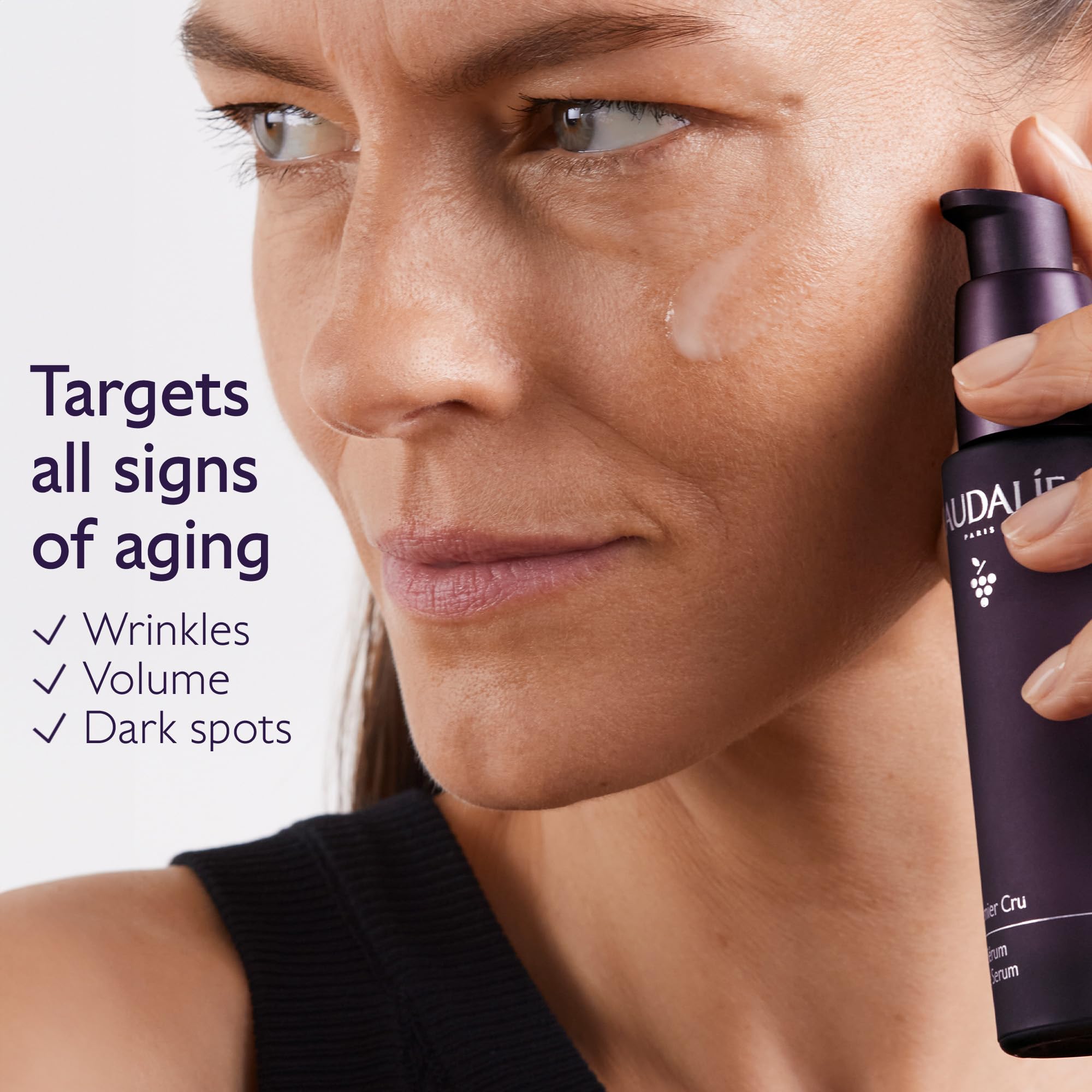 Caudalie Premier Cru Anti-Aging Serum with Niacinamide and Hyaluronic Acid – 30 mL