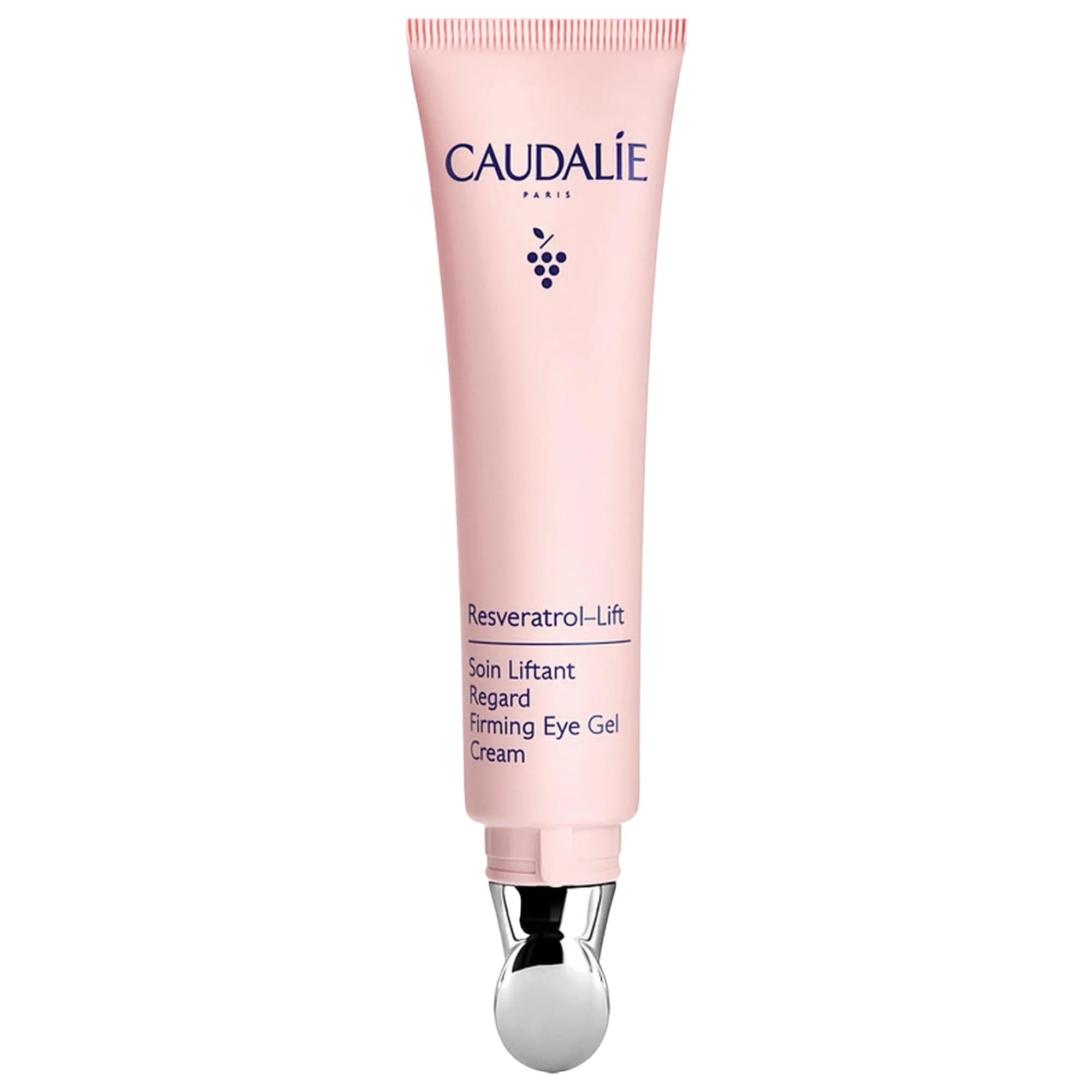 Caudalie Resveratrol-Lift Eye Gel Cream with Peptides, Hyaluronic Acid & Vegan Collagen – 15 mL