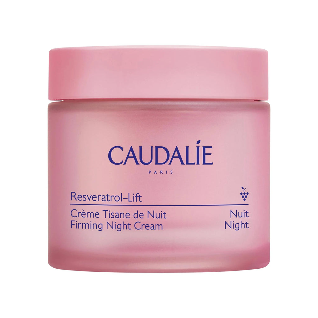 Caudalie Resveratrol-Lift Night Cream – Retinol-Alternative Firming, Refillable 50 mL