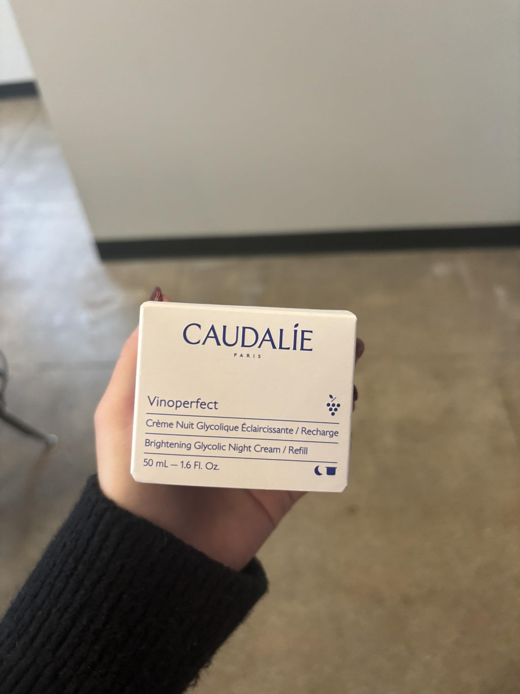 Caudalie Vinoperfect Dark Spot Brightening Glycolic Night Cream – Refill Pod (50 mL)