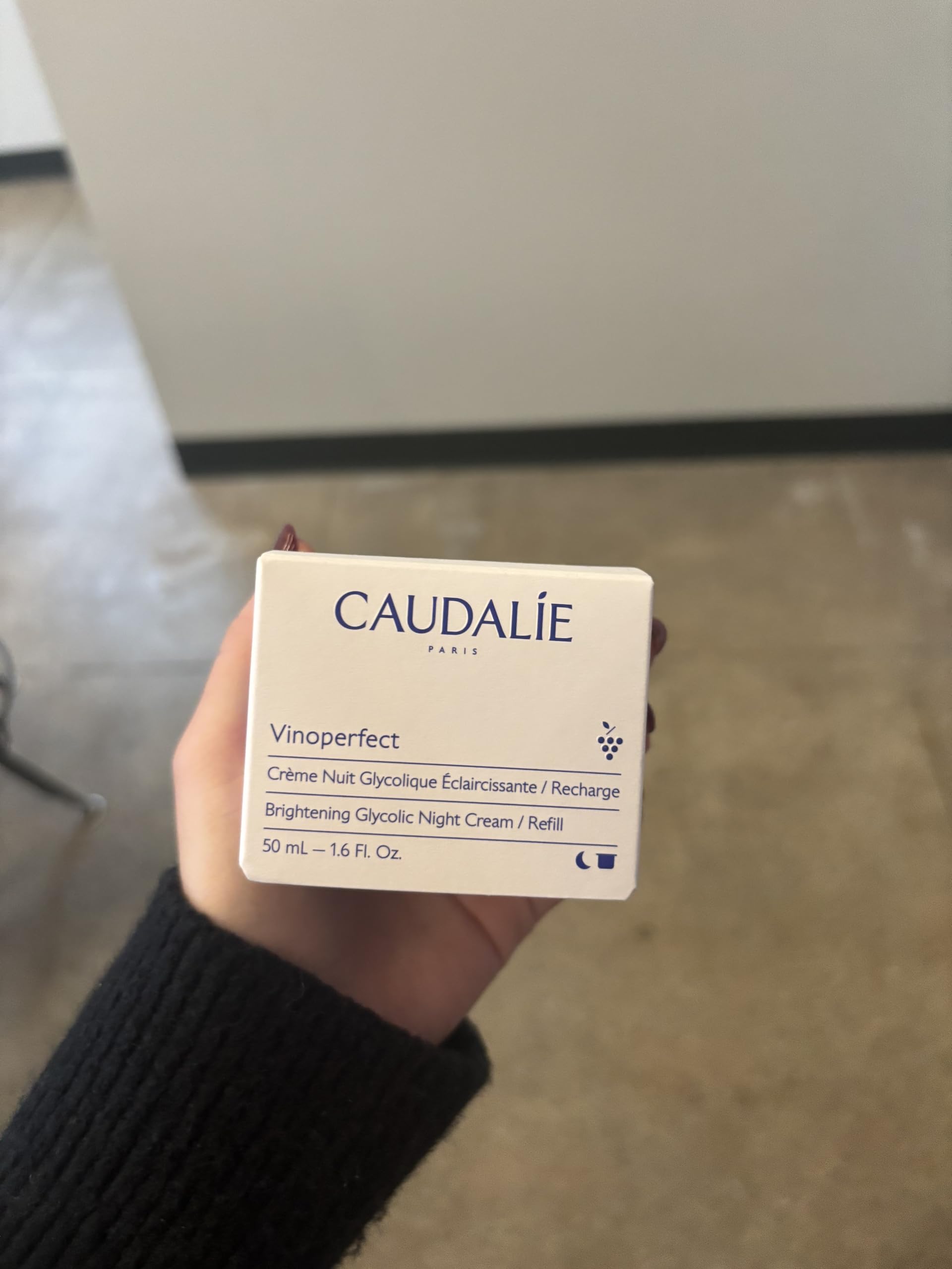Caudalie Vinoperfect Dark Spot Brightening Glycolic Night Cream – Refill Pod (50 mL)