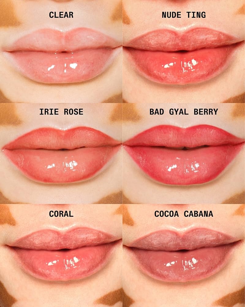 Cay Skin Isle Lip Balm SPF 30 – High Shine Hydrating Sheer Gloss in Vanilla Brown Sugar (Coral, 0.35 oz)