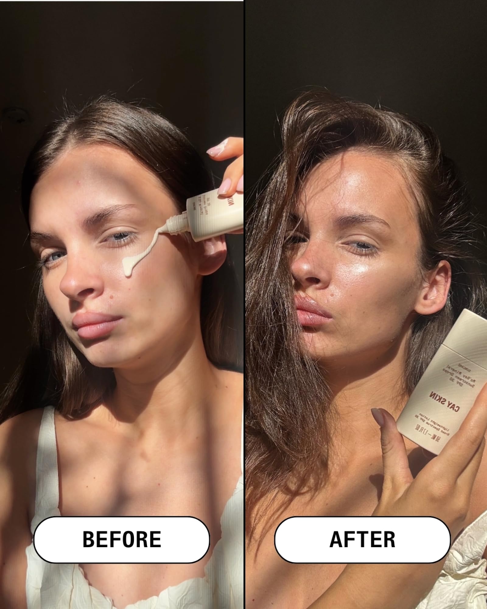 Cay Skin Mo'Bay Mineral Sunscreen Drops SPF 30 – Mineral SPF Face Sunscreen & Makeup Primer with Sea Moss