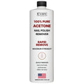 C CARE 100% Pure Acetone Nail Polish Remover | Gel, Acrylic & Glitter Removal | 16 fl oz