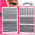 CCODDY Lash Clusters Kit – 536Pcs, D-Curl 8-16mm, DIY Natural Look