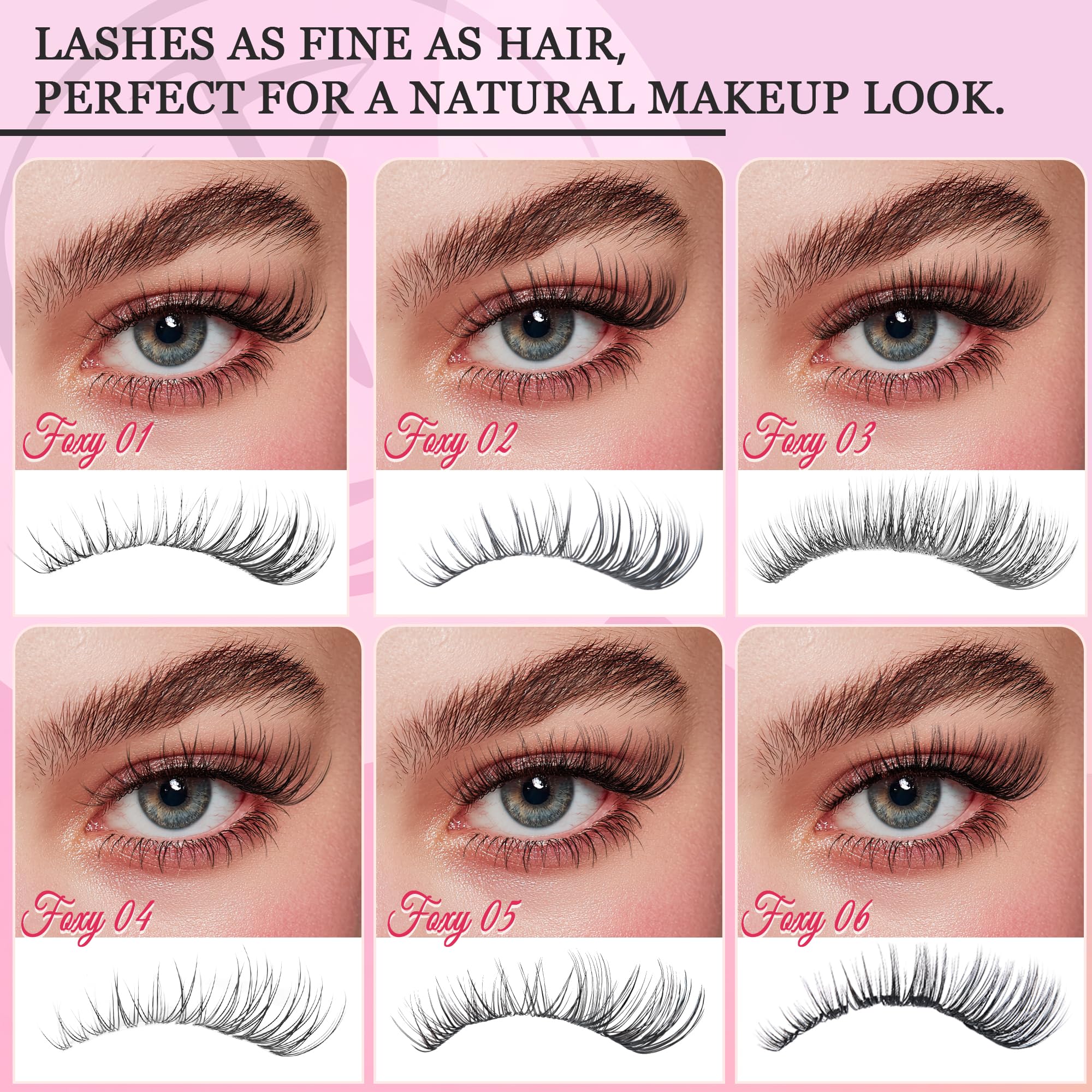 CCODDY Nova Lash Clusters Kit 360 Pcs – Natural Look, 8-16mm DIY Lash Extensions
