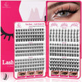 CCODDY Vasa Muse Lash Clusters – Wispy Natural & Manga Spiky, Wide Invisible Band (10–16mm)