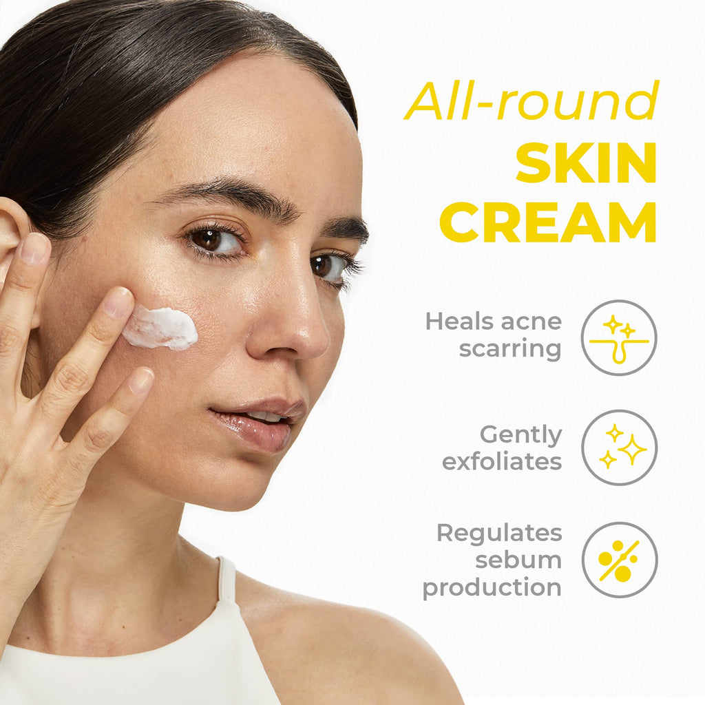 Creamy Skincare Hydrating 5% Serum with 5% Lactic Acid & 5% Niacinamide – Hypskin, For Dry and Dull Skin, 1 fl oz