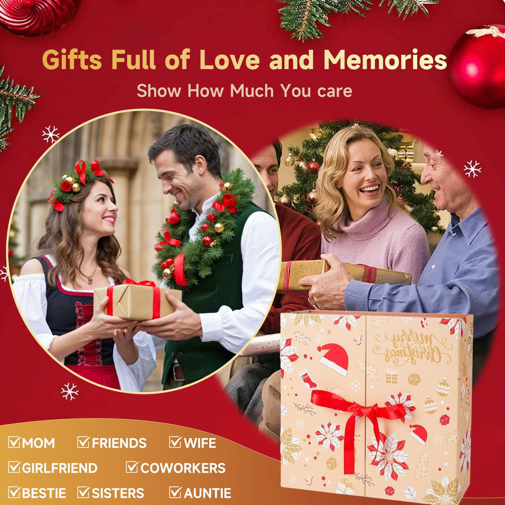 Cdixt Advent Calendar 2025 for Women – 24 Beauty, Bath & Jewelry Surprises