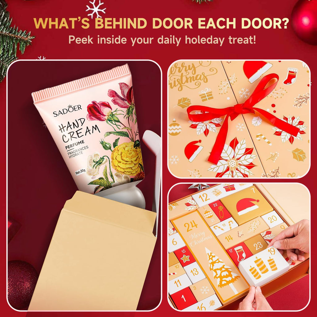 Cdixt Advent Calendar 2025 for Women – 24 Beauty, Bath & Jewelry Surprises