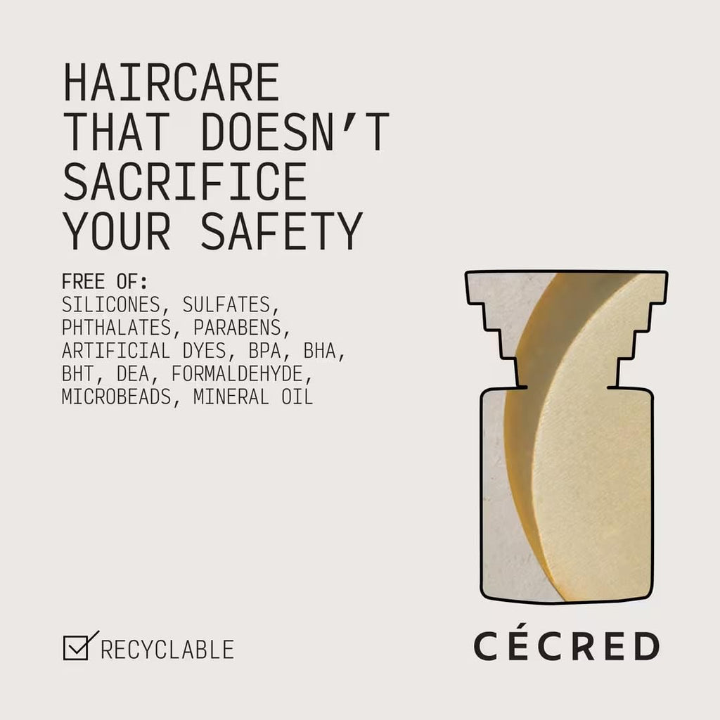 Cécred Nourishing Hair Oil – Lightweight Hydration with 13 Botanicals (1.7 oz)