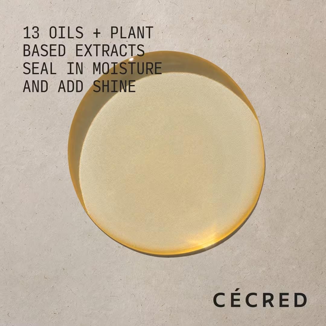 Cécred Nourishing Hair Oil – Lightweight Hydration with 13 Botanicals (1.7 oz)