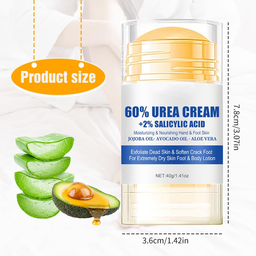 Cecurpo 60% Urea Hydrating Foot Cream - Deep Moisture & Anti-Cracking (2025)