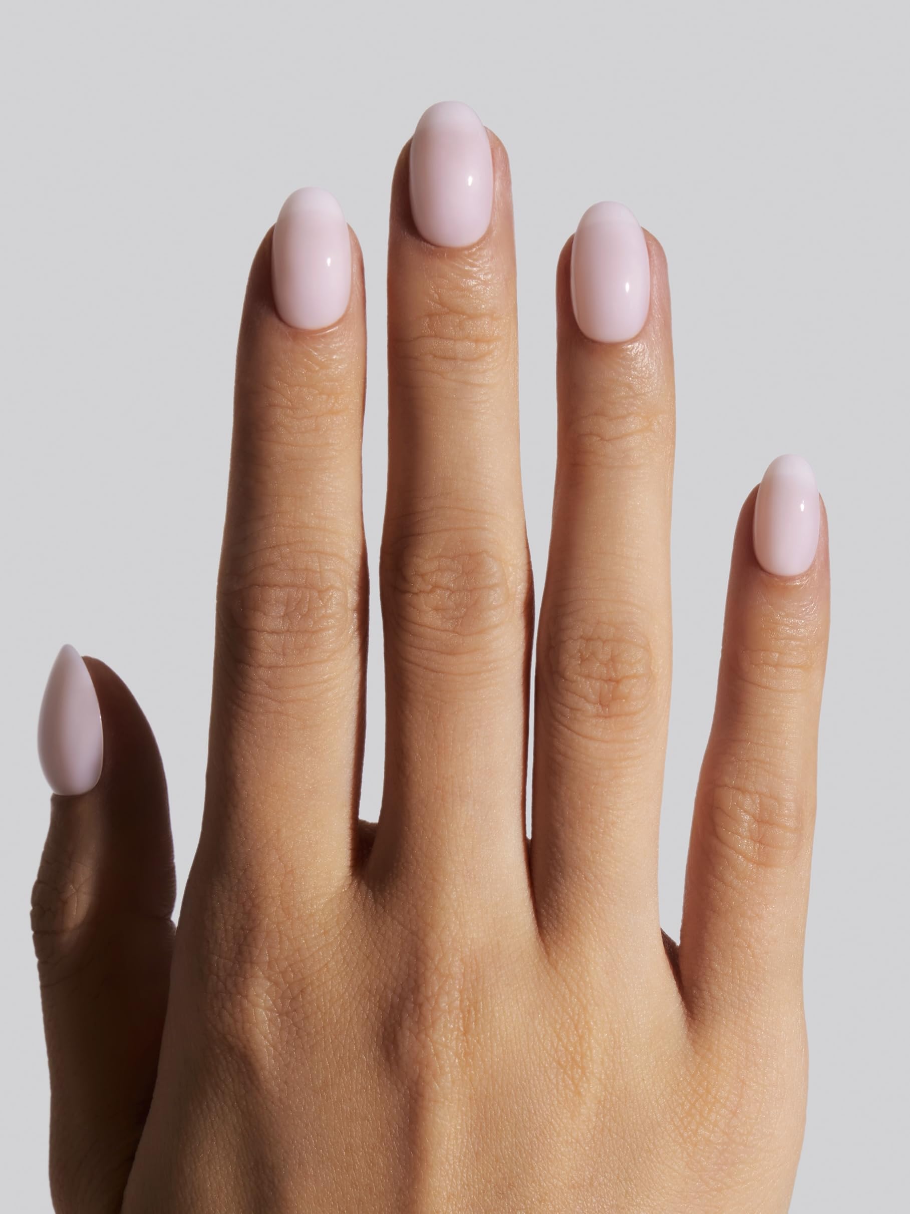 Celebritips Salon U-ltimate Press-On Nails – Ballerina, Extra Short Round, Reusable Kit