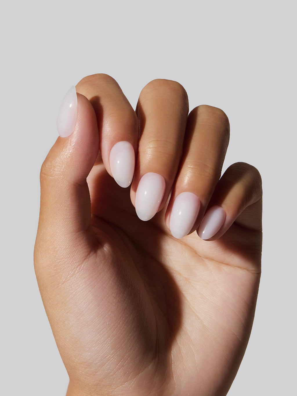 Celebritips Salon U-ltimate Press On Nails – Sheer Milk Extra Short Almond Kit