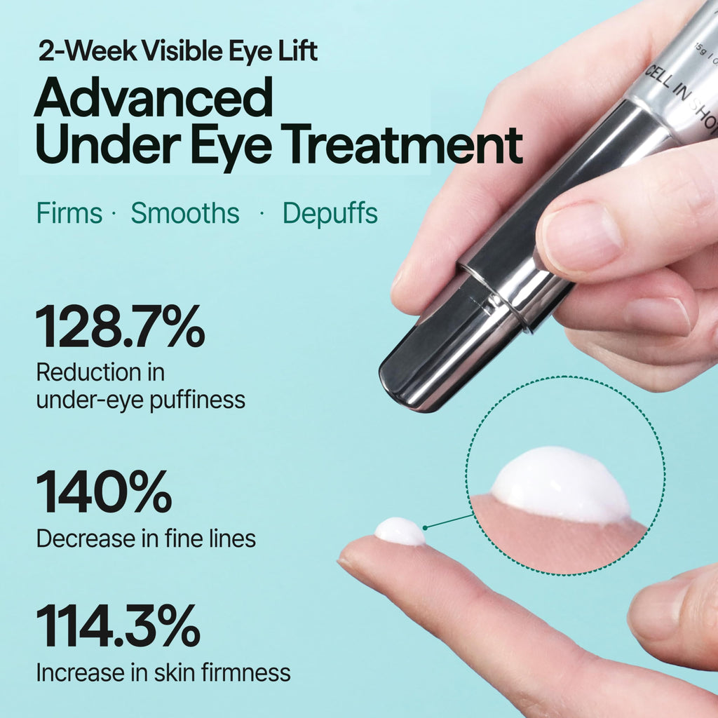 CELL IN SHOT Eyebanding PDRN Shot – Eye Area Firming & Hydration Cream with Massage Applicator
