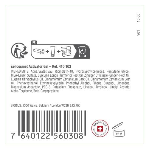 Cellcosmet Activator Gel - Energising Refreshing Skin Primer