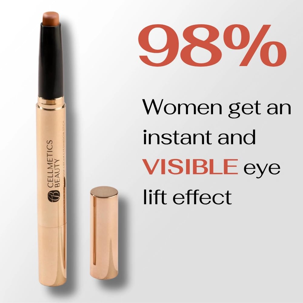 CELLMETICS BEAUTY Kissed02 Long-Wear Waterproof Cream Eyeshadow Stick – Blendable, Crease-Proof, Easy Glide for Mature Lids