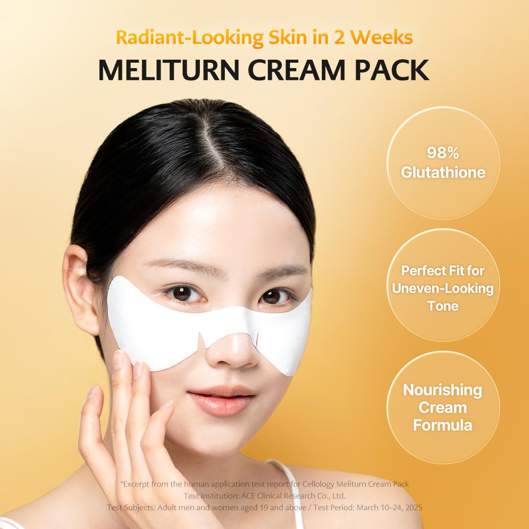 CELLOLOGY Meliturn Cream Pack – Nourishing Daily Mask for Radiance & Even Tone