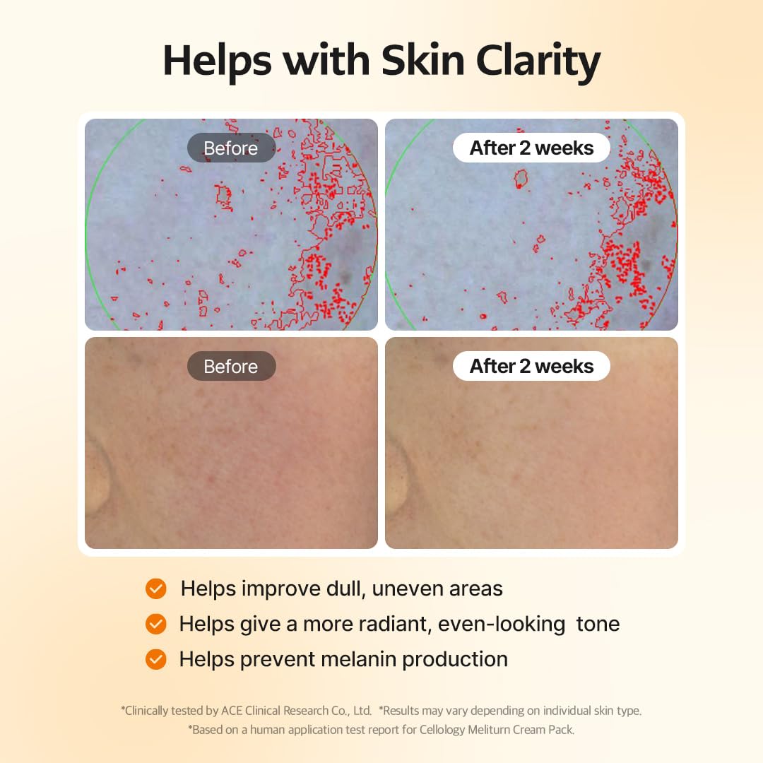 CELLOLOGY Meliturn Cream Pack – Nourishing Daily Mask for Radiance & Even Tone