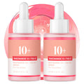 CEMSAZORL Niacinamide Serum 10% + TXA 4% for Face, 2-Pack Tranexamic Hyaluronic Acid Serum, 30ml
