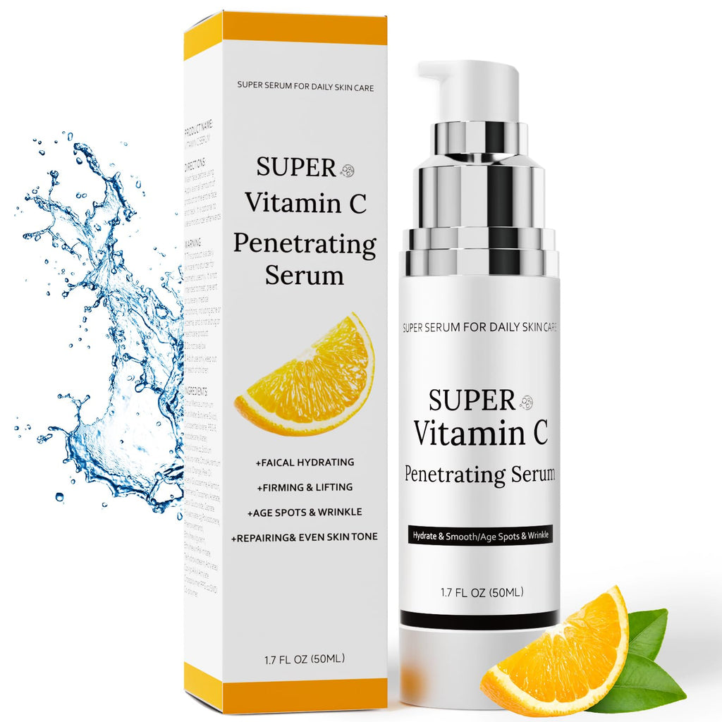 Cemsazorl Vitamin C Serum for Face – Hydrating 50ML for Women Over 70 with Hyaluronic Acid