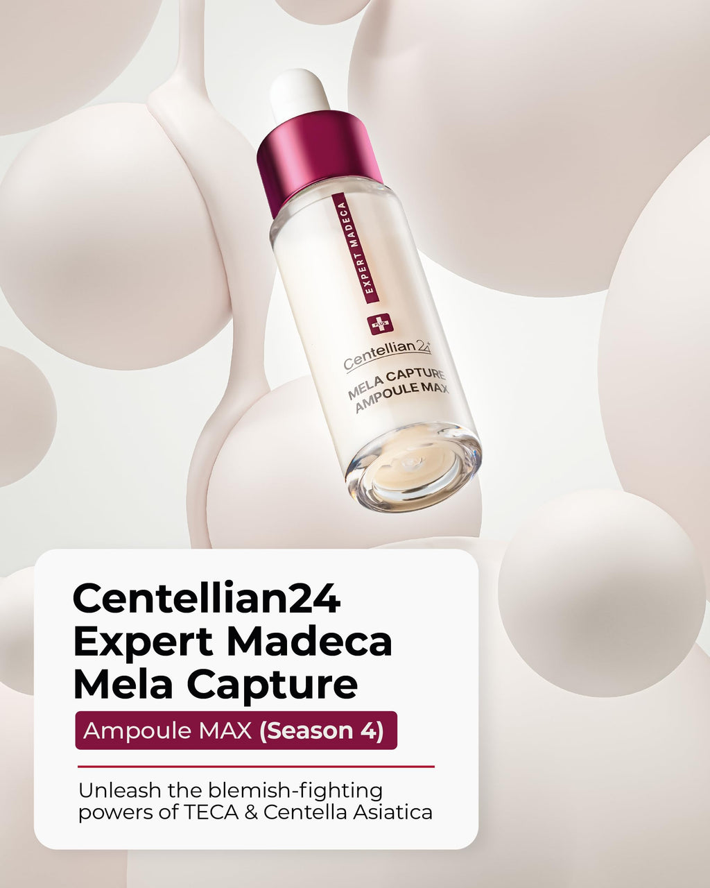 CENTELLIAN 24 Expert Ampoule Season 4 – 3 × 0.5fl oz TECA Centella Serum for Dark Spots