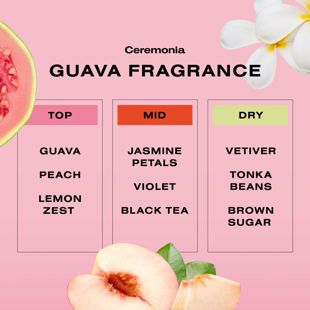 Ceremonia Guava Protect & Repair Conditioner with Aloe Vera – Damaged & Color-Treated Hair (8.45 fl oz / 250 mL)
