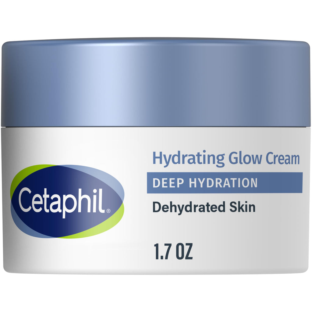 Cetaphil Deep Hydration Healthy Glow Daily Face Cream – 1.7 oz, Fragrance Free for Sensitive Skin