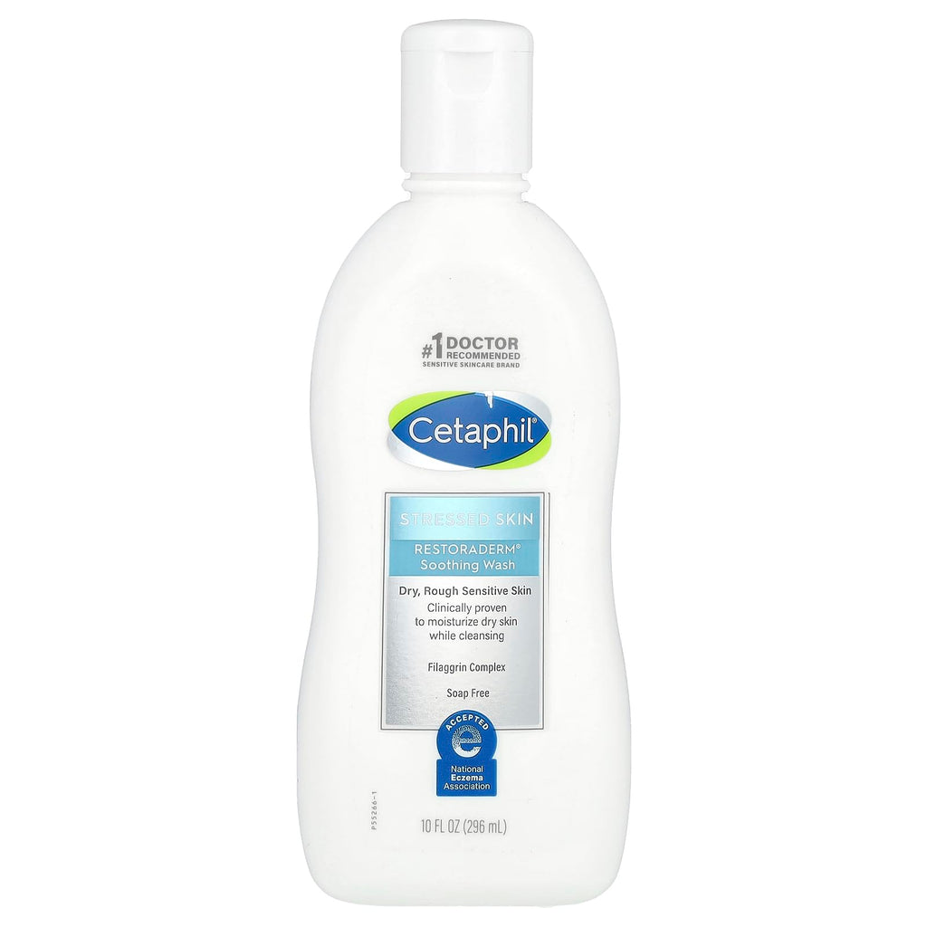 Cetaphil Pro Soothing Wash – Moisturizing Cleanser for Dry, Sensitive Skin (10 oz)