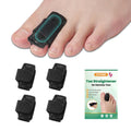 CEYOME Hammer Toe Straightener - 4-Pack Adjustable Toe Splints for Women & Men