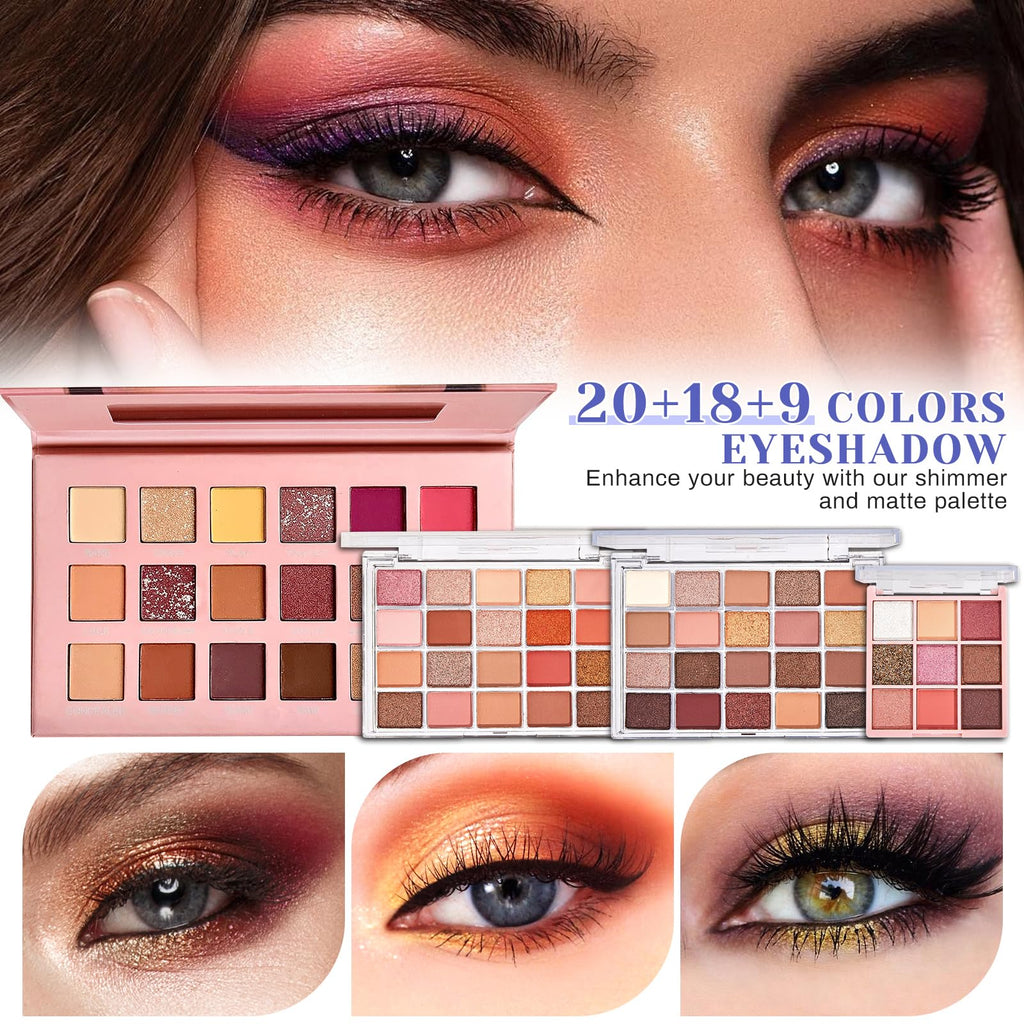 CHAFFUL All-in-One Makeup Kit Gift Set for Women | Complete Makeup Essentials