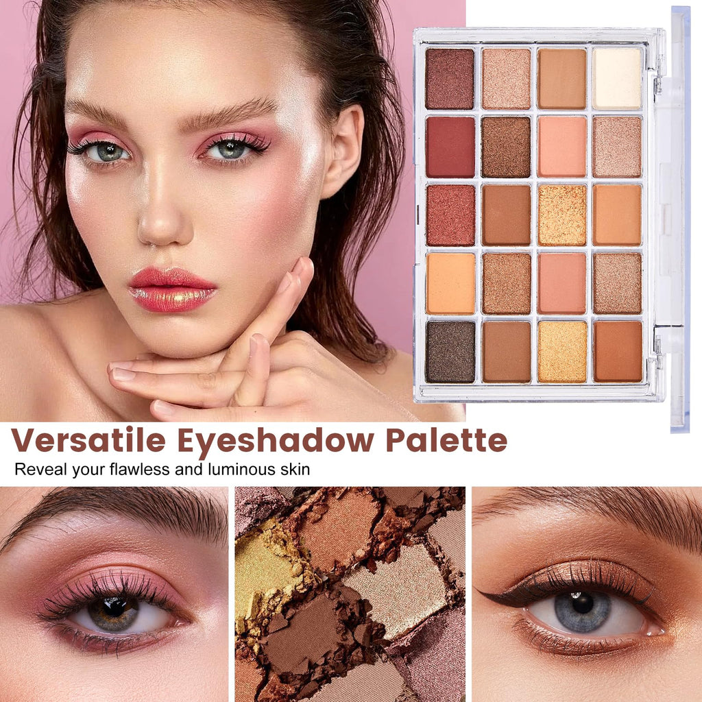 CHAFFUL All-in-One Makeup Kit for Women | Complete Gift Set with Foundation, Palette & Tools