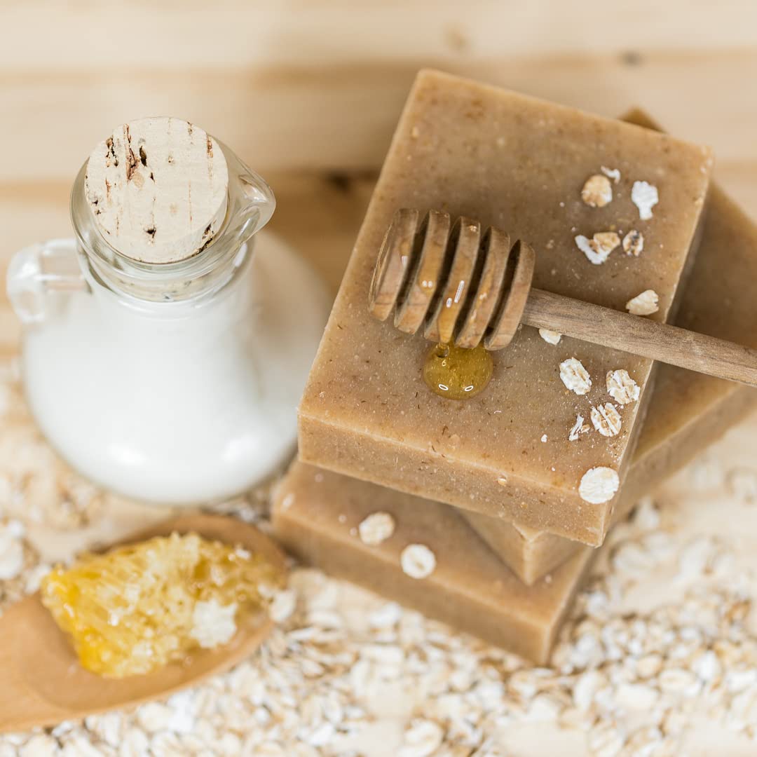 Chagrin Valley Goat Milk Oatmeal Soap Bar – Organic, Unscented, 5.6 oz